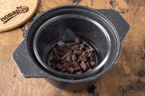 Крем-мусс из шоколада и воды - фото шаг 3