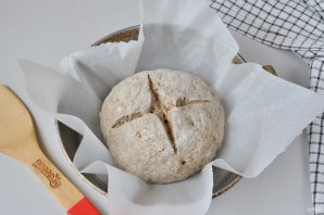 Бездрожжевой хлеб - фото шаг 6