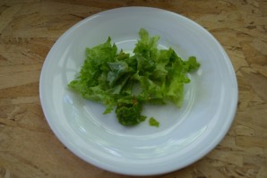 Салат испанский с копченой колбасой - фото шаг 3