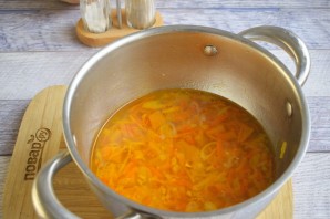 Острый тыквенно-морковный суп - фото шаг 3