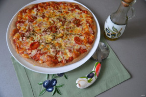Пицца с томатным соусом без сахара и крахмала  - фото шаг 15