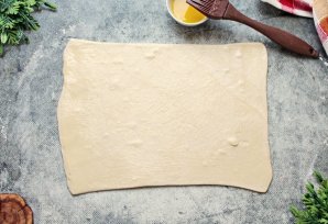 Синабоны из слоеного теста - фото шаг 2