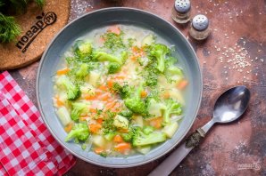 Суп с булгуром и брокколи - фото шаг 8