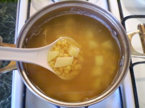 Гороховый суп с картофелем - фото шаг 6
