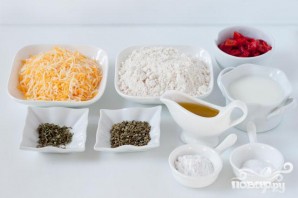 Маффины с болгарским перцем и сыром Чеддер - фото шаг 1