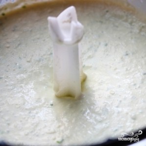 Творожное суфле с зеленой фасолью - фото шаг 4