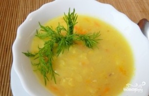 Гороховый суп с мясом - фото шаг 5