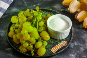 Варенье из незрелого винограда - фото шаг 1
