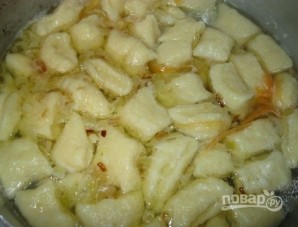 Суп с картофельными клецками - фото шаг 9