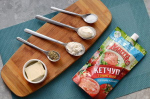 Быстрая подлива с кетчупом - фото шаг 1