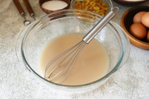 Кулич на дрожжах - фото шаг 3