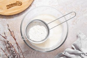 Кулич "Краффин" без яиц - фото шаг 5