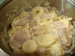 Мариновка шашлыка из свинины - фото шаг 4