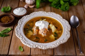 Рассольник с курицей - фото шаг 14