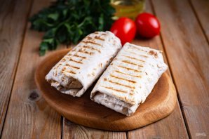 Буррито поджаренный на сковороде - фото шаг 13