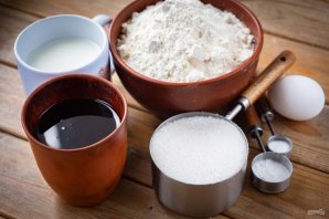 Коврижка на молоке - фото шаг 1
