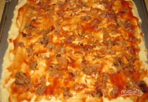 Пицца в духовке (тесто на майонезе) - фото шаг 6