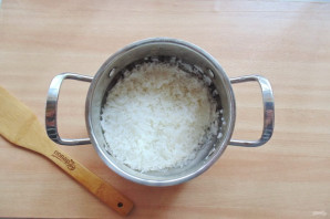 Вок с рисом и курицей - фото шаг 8