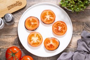 Слоеный баклажан - фото шаг 9