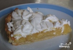 Лимонный пирог с меренгой - фото шаг 15