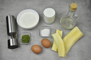 Вафли с кабачком и сыром - фото шаг 1