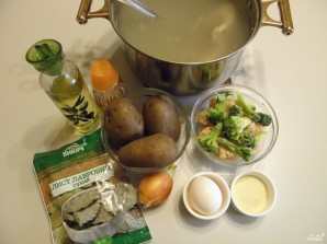 Суп с картофельными шариками - фото шаг 1