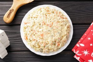 Салат "Снеговик" - фото шаг 13