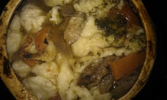 Суп из баранины с клецками - фото шаг 7