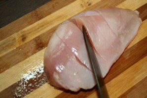 Куриные грудки в сметанном соусе - фото шаг 2