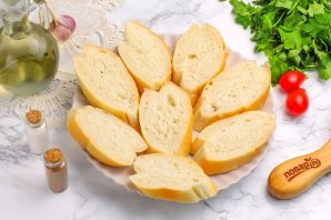 Брускетта с курицей - фото шаг 2