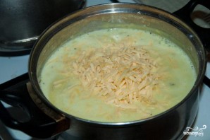 Сырный суп-пюре - фото шаг 4