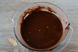 Простой шоколадный торт - фото шаг 3
