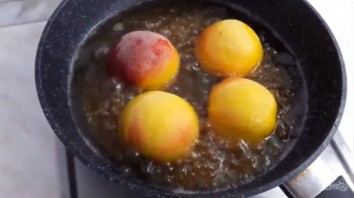 Вкусный десерт из персиков - фото шаг 3