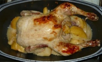 Курица в утятнице в духовке - фото шаг 5