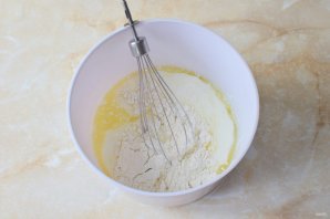Блинчики с курицей и сыром - фото шаг 4