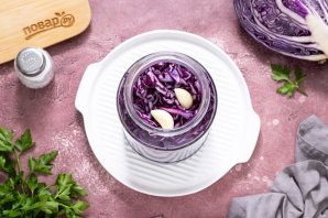 Маринованная красная капуста - фото шаг 5