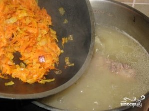Суп гороховый со свининой - фото шаг 6