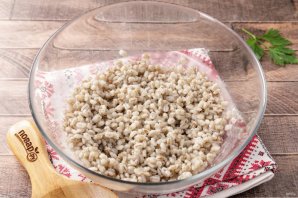 Перловка в микроволновке - фото шаг 10