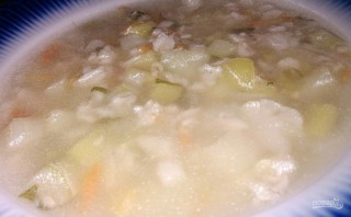 Диетический суп с овсянкой - фото шаг 7