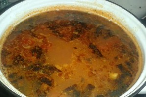 Суп из баранины с помидорами - фото шаг 8