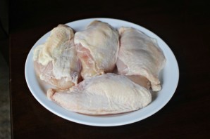 Курица с корочкой на сковороде - фото шаг 1