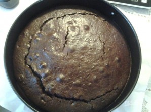 Шоколадный пирог с заварным тестом - фото шаг 8