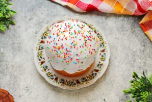 Кулич на топленом молоке - фото шаг 18