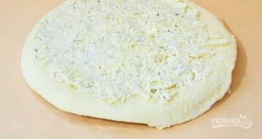 Лепешка с сыром - фото шаг 4