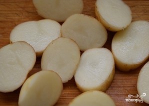 Картофель в сливках в духовке - фото шаг 1