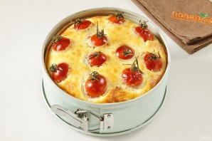 Киш с сыром и помидорами - фото шаг 10
