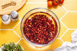 Фасоль в микроволновке - фото шаг 2