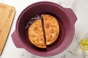 Постные чебуреки - фото шаг 13