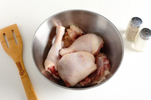 Курица в духовке с корочкой - фото шаг 2