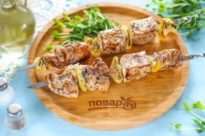 Шашлык из свинины с лимоном - фото шаг 7